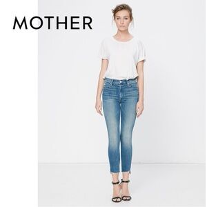 Mother jeans the stunner zip ankle step fray size 27 in good girls do